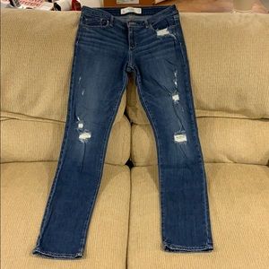 Abercrombie & Fitch Distressed Jeans